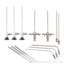 Instruments d'arthroscopie à endoscope rigide optique médical